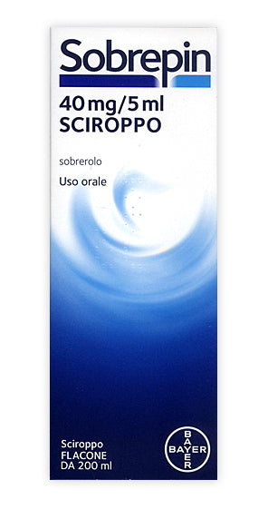 Sobrepin 40 mg/5 ml sciroppo  sobrerolo