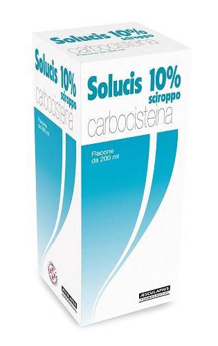 Solucis 50 mg/ml sciroppo  solucis 100 mg/ml sciroppo  carbocisteina