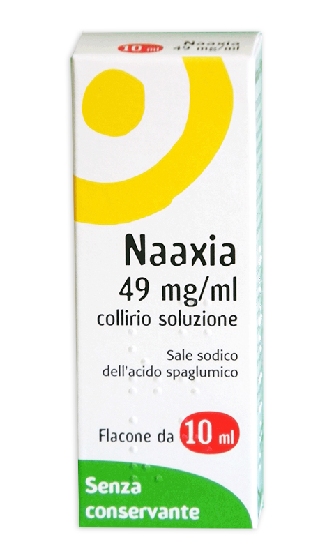 Naaxia 49 mg/ml collirio, soluzione