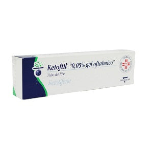 Ketoftil 0,5 mg/g gel oftalmico  ketotifene