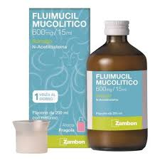 Fluimucil mucolitico 600 mg/15 ml sciroppo n-acetilcisteina