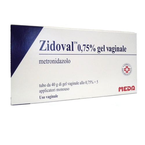 Zidoval 7,5 mg/g gel vaginale  metronidazolo