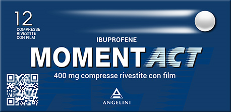 Momentact 400 mg compresse rivestite con film ibuprofene