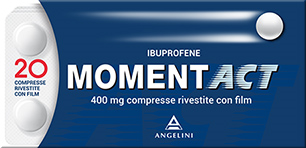 Momentact 400 mg compresse rivestite con film ibuprofene