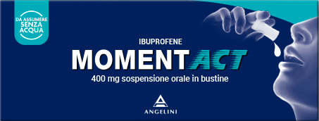 Momentact 400 mg sospensione orale in bustine  ibuprofene
