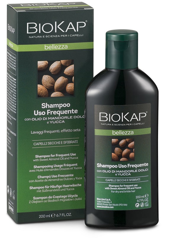 Biokap bellezza shampoo uso frequente 200 ml biosline