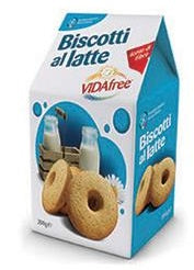 Vidafree biscotti al latte senza glutine 200 g