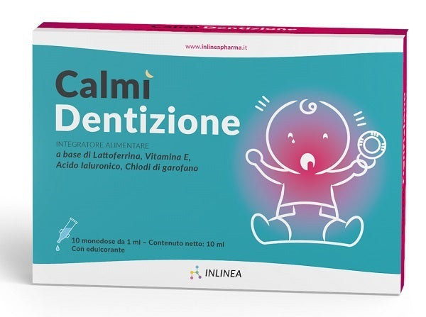 Calmi' dentizione 10 flaconcini monodose da 1 ml