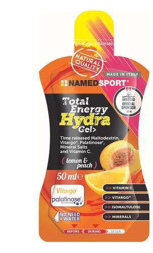 Named Sport Total energy hydra gel lemon & peach 50 ml