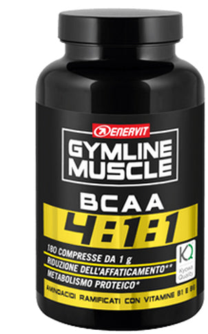 Gymline muscle bcaa 4:1:1 kyowa quality compresse 180 compresse 180 g