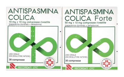 Antiespasmínico para cólicos 10 mg + 10 mg comprimidos recubiertos Antiespasmínico para cólicos forte 50 mg + 10 mg comprimidos recubiertos clorhidrato de papaverina + belladona