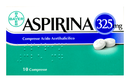 Aspirina 325 mg Acido Acetilsalicilico - 10 compresse