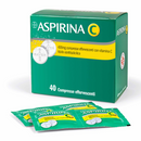 Aspirina C 400mg Antinfiammatorio Antidolorifico per Influenza Raffreddore e Febbre con Vitamina C - 40 Compresse