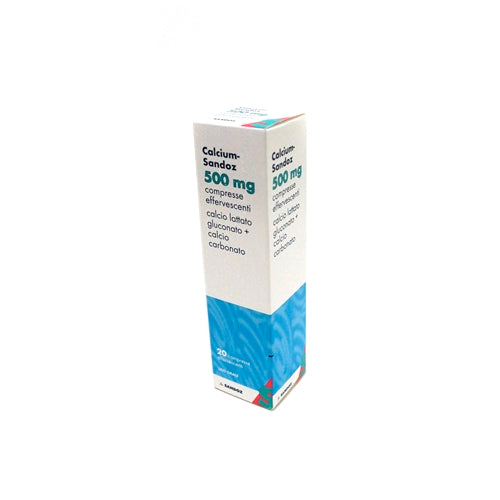 Calcium sandoz 500 mg compresse effervescenti calcium sandoz 1.000 mg compresse effervescenti calcio