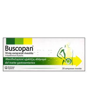 Buscopan 10 mg compresse rivestite buscopan 10 mg supposte n-butilbromuro di joscina