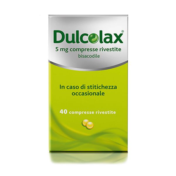 Dulcolax 5 mg compresse rivestite dulcolax adulti 10 mg supposte bisacodile