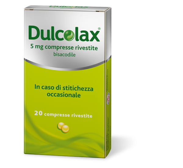 Dulcolax 5 mg compresse rivestite dulcolax adulti 10 mg supposte bisacodile