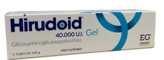 Hirudoid 40.000 UI gel de glicosaminoglicanopolisulfato