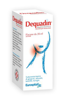 Dequadin 0,5% soluzione per mucosa orale dequadin 0,5% spray per mucosa orale dequalinio cloruro