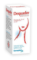 Dequadin 0,5% soluzione per mucosa orale dequadin 0,5% spray per mucosa orale dequalinio cloruro