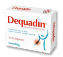 Dequadin 0,25 mg compresse dequalinio cloruro