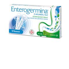 Enterogermina 2 miliardi/5 ml  sospensione orale 10 flaconcini 5 ml