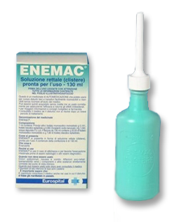 Enemac® 16,1g/100ml+6g/100ml solución rectal fosfato monosódico monohidratado+fosfato disódico heptahidrato