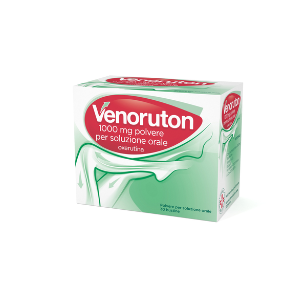 Venoruton 1000 mg polvere per soluzione orale venoruton 500 mg compresse rivestite con film venoruton 2% gel oxerutina