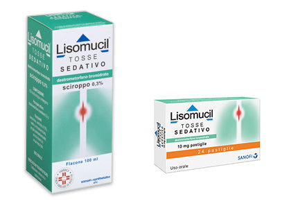 Lisomucil tosse sedativo 15 mg/5 ml sciroppo destrometorfano bromidrato