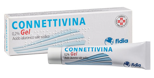 Connettivina 2 mg/g gel acido ialuronico sale sodico