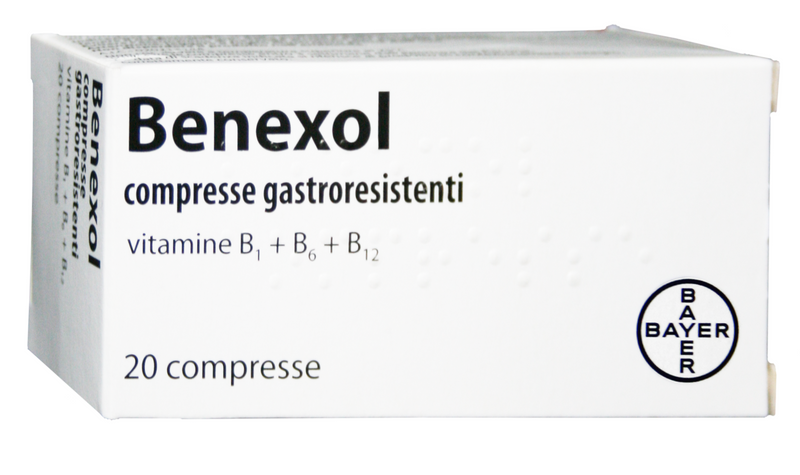 Benexol comprimidos gastrorresistentes vitaminas b1+b6+b12