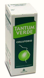 Enjuague bucal con clorhidrato de bencidamina al 0,15% verde Tantum