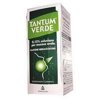 Tantum verde 0,15% spray para mucosa oral, solución de clorhidrato de bencidamina