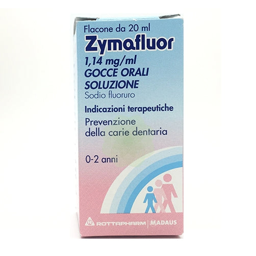 Zymafluor 1,14 mg/ml gocce orali, soluzione zymafluor 0,25 mg compresse zymafluor 0,50 mg compresse zymafluor 1 mg compresse sodio fluoruro