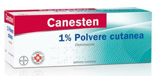 Canesten 1% polvere cutanea  clotrimazolo