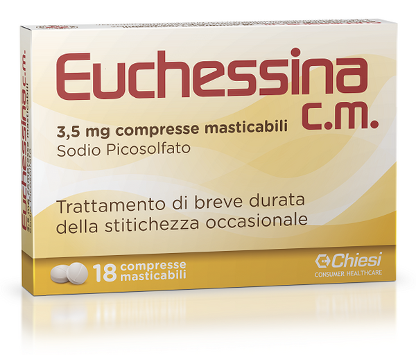 Euchessina cm 3.5 mg chewable tablets Euchessina cm 750 mg/100 ml oral drops, solution sodium picosulfate