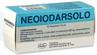 Neoiodarsol l-arginine l-2-pyrrolidone-5-carboxylate and cyanocobalamin