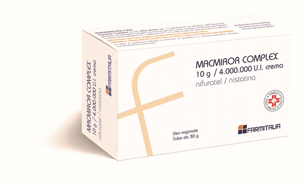 Macmiror complex 10 g/4.000.000 u.i. crema vaginale nifuratel e nistatina