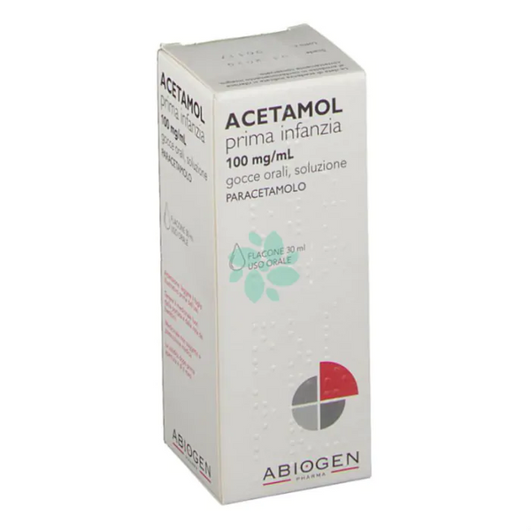 Acetamol prima infanzia 25 mg/ml sciroppo acetamol prima infanzia 100 mg/ml gocce orali, soluzione paracetamolo