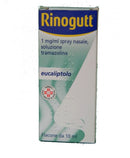 Rinogutt 1mg/ml Tramazolina Spray Nasale con Eucaliptolo - 10ml