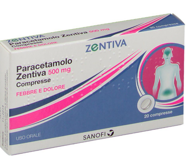 Paracetamolo zentiva 500 mg compresse