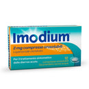 Imodium 2mg Loperamide Cloridrato per Diarree Acute - 12 compresse orolubili