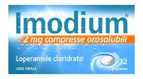 Imodium 2 mg compresse orosolubili loperamide cloridrato