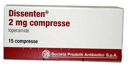 Dissenten 2 mg compresse loperamide