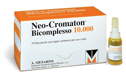 Neocromaton bic 10000 "10.000 polvo y disolvente para solución oral" 10 viales "