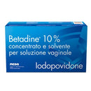 Betadine 10% disinfettante vaginale - 5 Flaconi da 140ml + 5 Fialoidi da 10ml + 5 Cannule