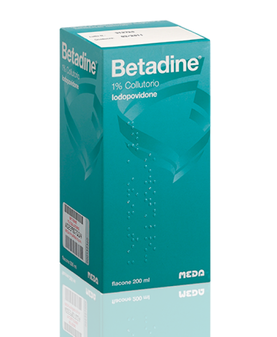 Betadine 1% collutorio iodopovidone