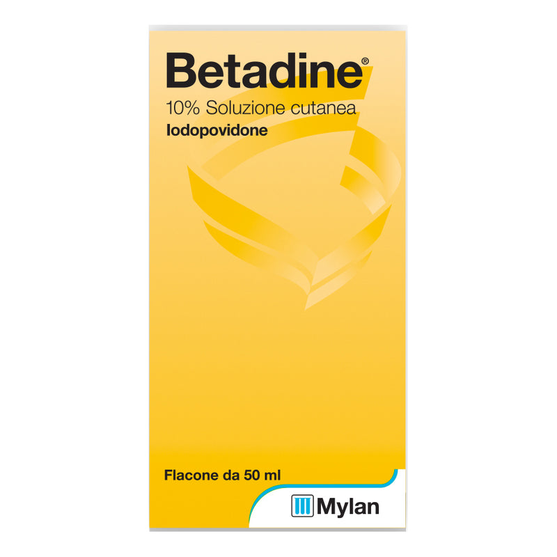 Betadine 10% soluzione cutanea iodopovidone