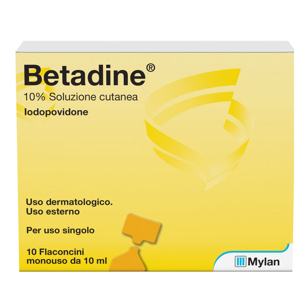 Betadine 10% soluzione cutanea iodopovidone