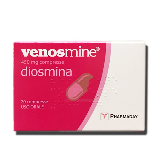 Venosmine 450 mg compresse venosmine 450 mg polvere per sospensione orale diosmina